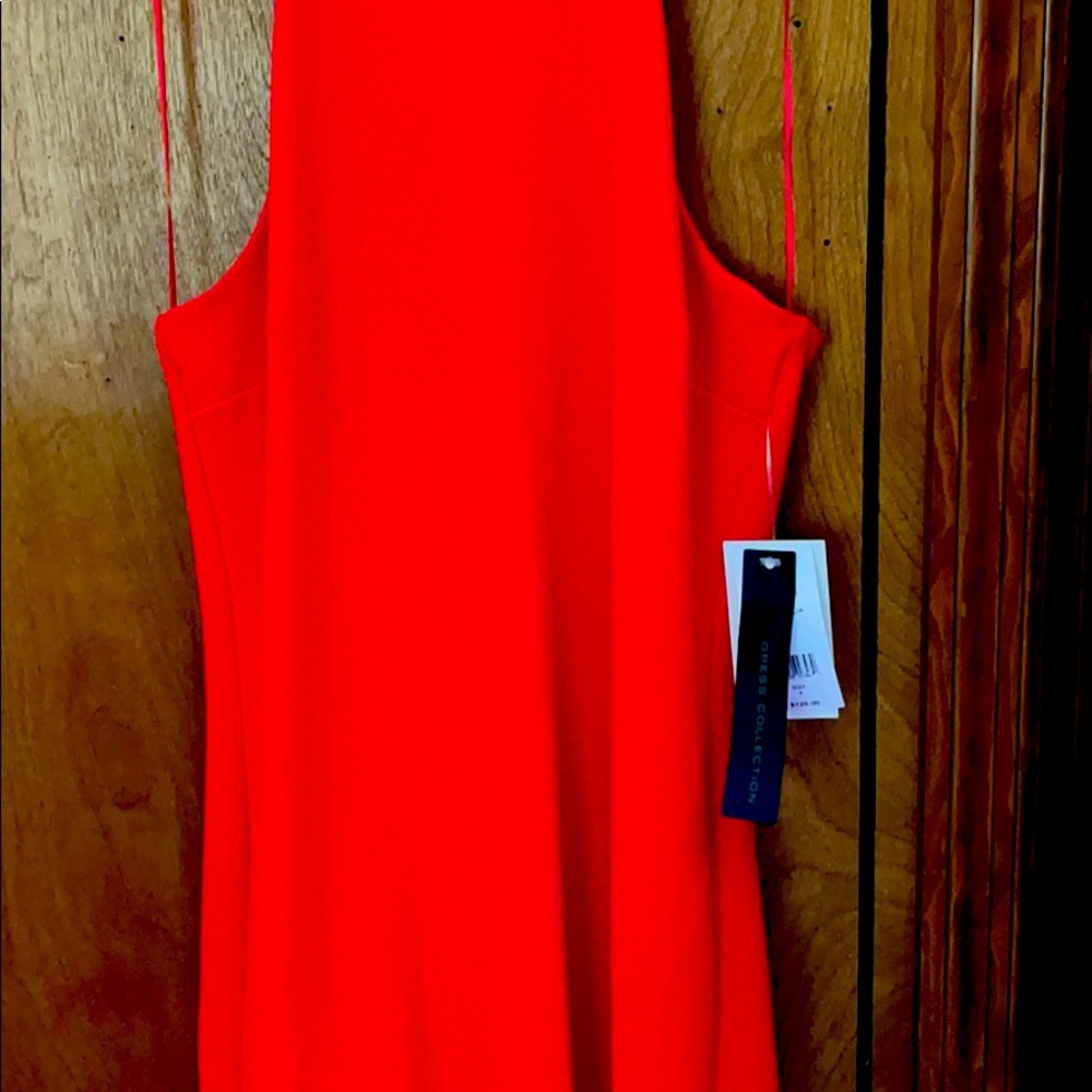 Coral dress